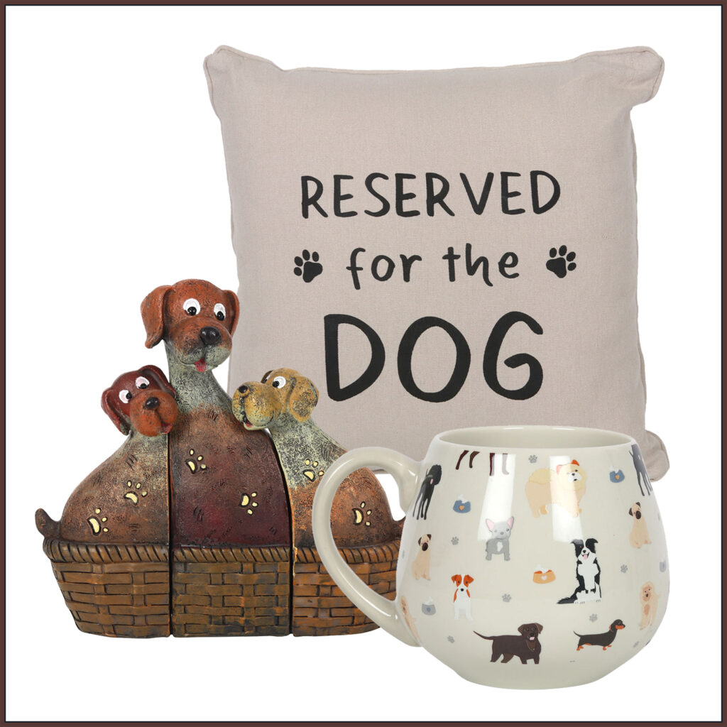 Dog themed gifts for the home